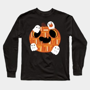 Pumpkin Library Long Sleeve T-Shirt